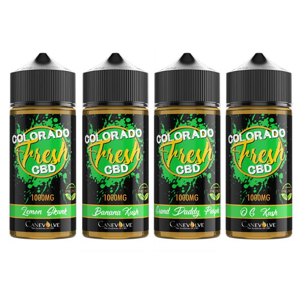 Colorado Fresh 1000mg CBD Vaping Liquid 100ml (50PG/50VG)CBD ProductsColoradoVaperr Shop