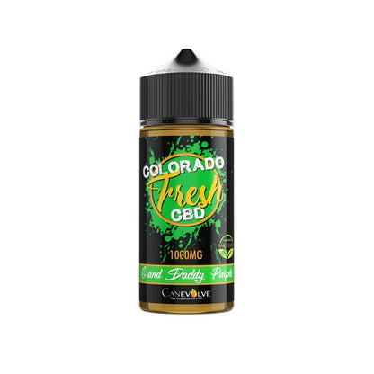 Colorado Fresh 1000mg CBD Vaping Liquid 100ml (50PG/50VG)CBD ProductsColoradoVaperr Shop