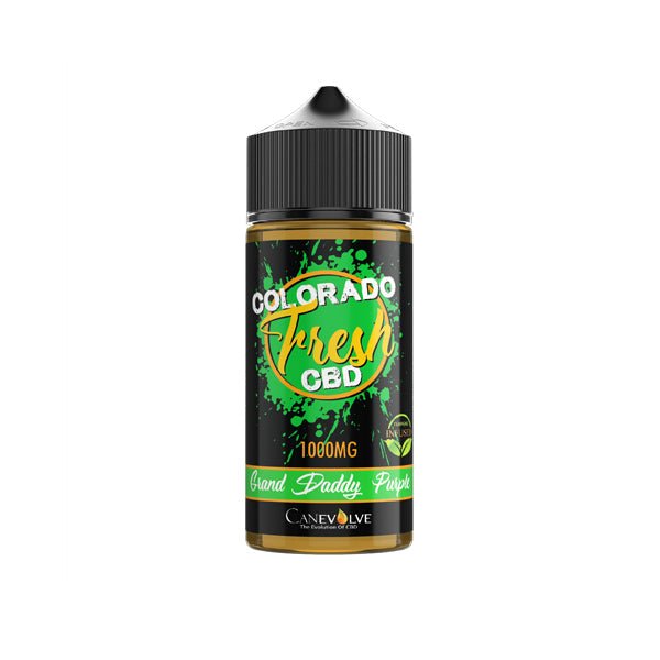 Colorado Fresh 1000mg CBD Vaping Liquid 100ml (50PG/50VG)CBD ProductsColoradoVaperr Shop