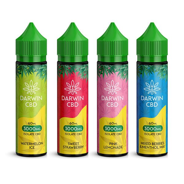 Darwin 3000mg CBD Isolate E - Liquid 60mlCBD ProductsDarwinVaperr Shop