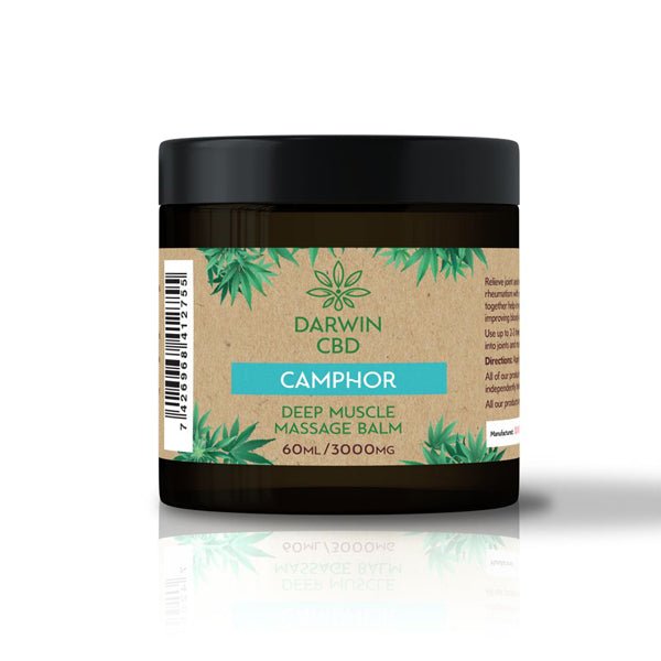 Darwin CBD 3000mg CBD Camphor Massage Balm - 60mlCBD ProductsDarwinVaperr Shop
