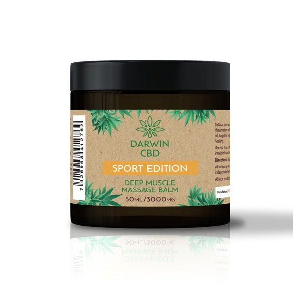 Darwin CBD 3000mg CBD Sport Edition Massage Balm - 60mlCBD ProductsDarwinVaperr Shop