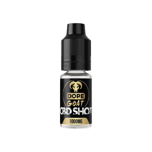 Dope Goat 1000mg CBD Shot 10mlCBD ProductsDope GoatVaperr Shop
