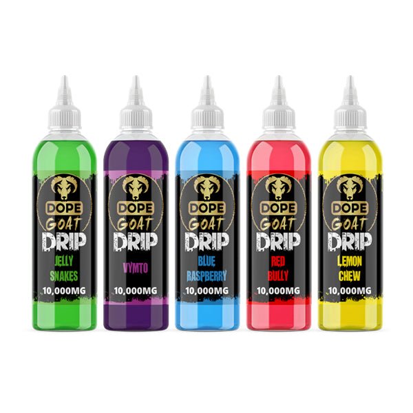 Dope Goat Drip 10,000mg CBD Vaping Liquid 250ml (70PG/30VG)CBD ProductsUK FlavourVaperr Shop