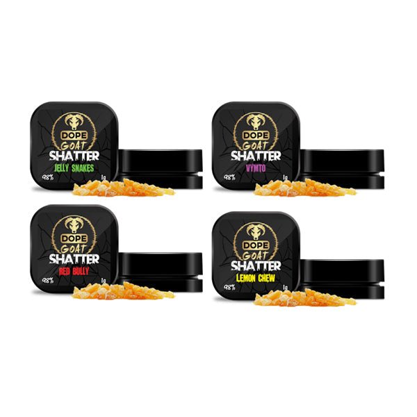 Dope Goat Shatter 98% CBD 1gCBD ProductsCanevolveVaperr Shop
