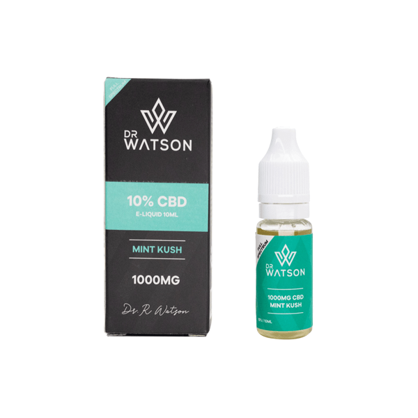 Dr Watson 1000mg Full Spectrum CBD E - liquid 10mlCBD ProductsDr WatsonVaperr Shop