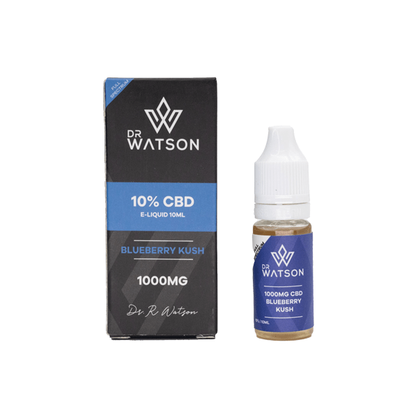 Dr Watson 1000mg Full Spectrum CBD E - liquid 10mlCBD ProductsDr WatsonVaperr Shop