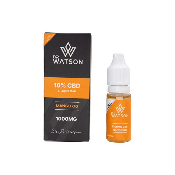 Dr Watson 1000mg Full Spectrum CBD E - liquid 10mlCBD ProductsDr WatsonVaperr Shop
