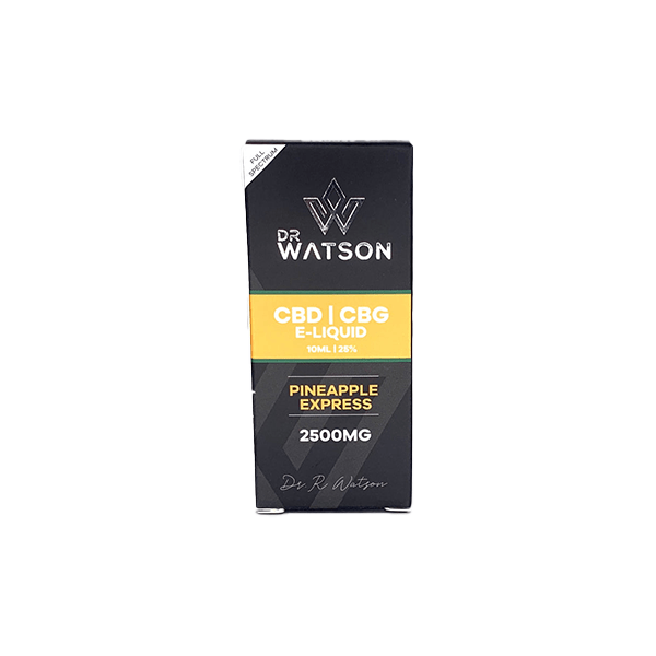 Dr Watson 2500mg CBD E - Liquid Pineapple Express - 10mlCBD ProductsDr WatsonVaperr Shop