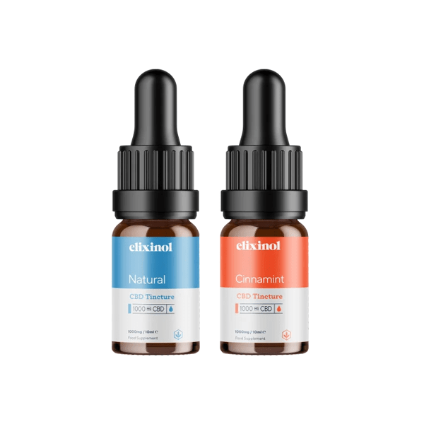 Elixinol 1000mg CBD Oil Tinctures - 10mlCBD ProductsElixinolVaperr Shop