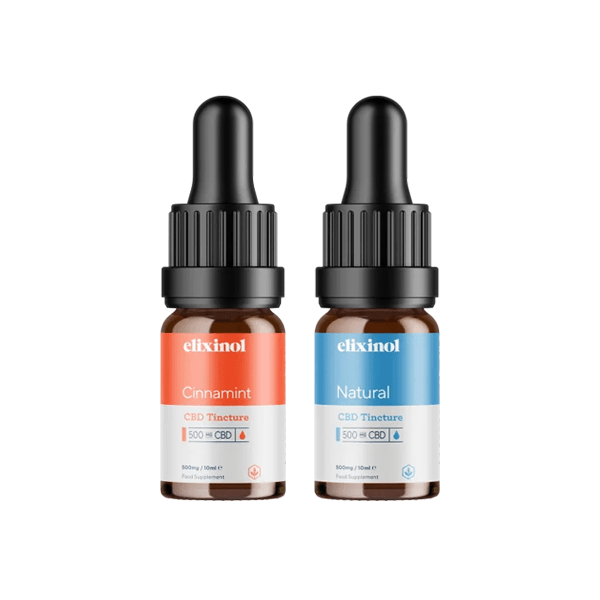 Elixinol 500mg CBD Oil Tinctures - 10mlCBD ProductsElixinolVaperr Shop