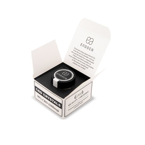 Endoca 1000mg 99% CBD Cannabis Crystals - 1gCBD ProductsEndocaVaperr Shop