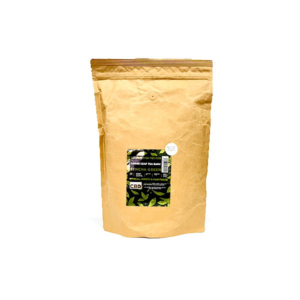 Equilibrium CBD 340mg Tea Japanese Sencha Catering Pack - 100 Biodegradable Pyramid Tea BagsCBD ProductsEquilibrium CBDVaperrShop