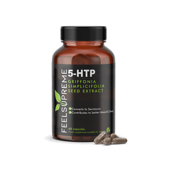 Feel Supreme 5 - HTP Griffonia Simplicifolia Seed Extract Capsules - 60 CapsCBD ProductsFeel SupremeVaperr Shop