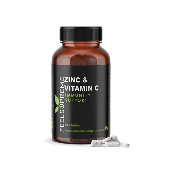 Feel Supreme 7200mg Zinc With Vitamin C Tablets - 60 TabsCBD ProductsFeel SupremeVaperr Shop