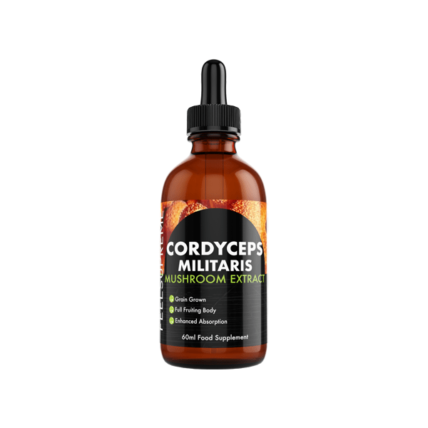 Feel Supreme Cordyceps Militaris Mushroom Liquid Tincture - 60mlCBD ProductsFeel SupremeVaperr Shop