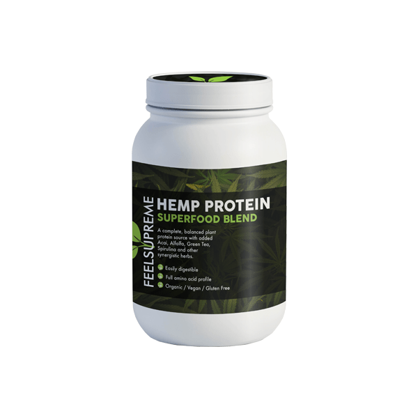Feel Supreme Hemp Protein Superfood Blend - 500gCBD ProductsFeel SupremeVaperr Shop