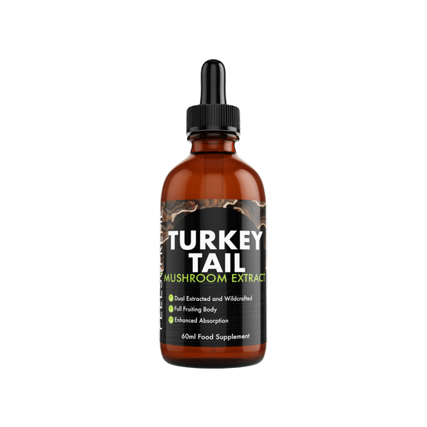 Feel Supreme Turkey Tail Mushroom Liquid Tincture - 60mlCBD ProductsFeel SupremeVaperr Shop