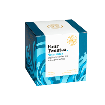 Four Twentea English Breakfast 10mg CBD Tea - NormaliteaCBD ProductsFour TwenteaVaperr Shop