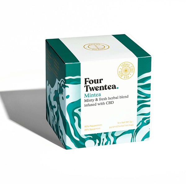 Four Twentea Mint 10mg CBD Tea - MinteaCBD ProductsFour TwenteaVaperr Shop