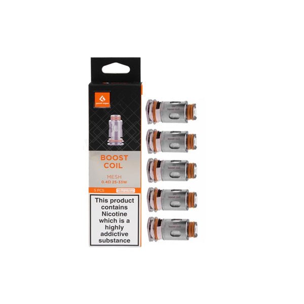 Geekvape Aegis Boost Replacement Coils 0.4Ω/0.6Ω/ 0.3OΩ/1.2Ω/0.2ΩVaping ProductsGeekvapeVaperr Shop