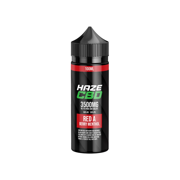 Haze 3500mg CBD E - Liquid 100ml (50VG/50PG)CBD ProductsHazeVaperr Shop
