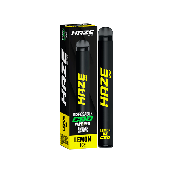 Haze Bar 150mg CBD Disposable Vape Device 600 PuffsCBD ProductsHazeVaperr Shop