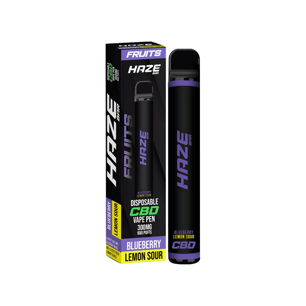 Haze Bar Fruits 300mg CBD Disposable Vape Device 600 PuffsCBD ProductsHazeVaperr Shop