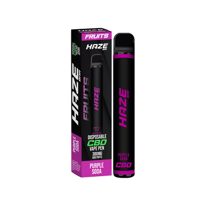 Haze Bar Fruits 300mg CBD Disposable Vape Device 600 PuffsCBD ProductsHazeVaperr Shop