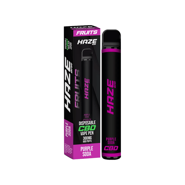 Haze Bar Fruits 300mg CBD Disposable Vape Device 600 PuffsCBD ProductsHazeVaperr Shop