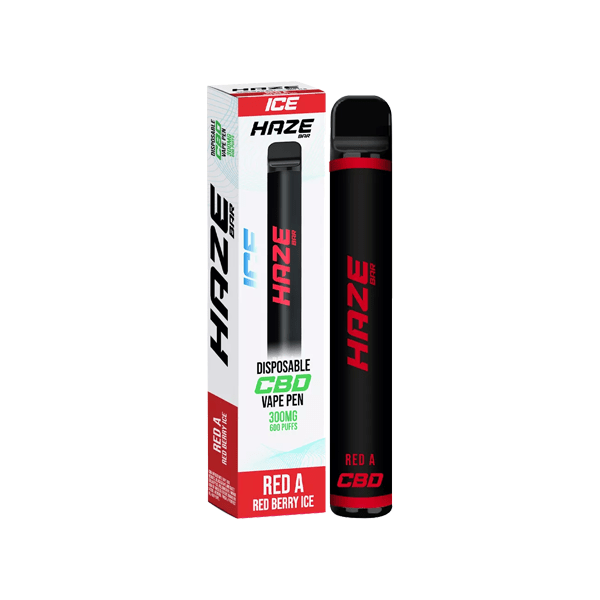 Haze Bar Ice 300mg CBD Disposable Vape Device 600 PuffsCBD ProductsHazeVaperr Shop