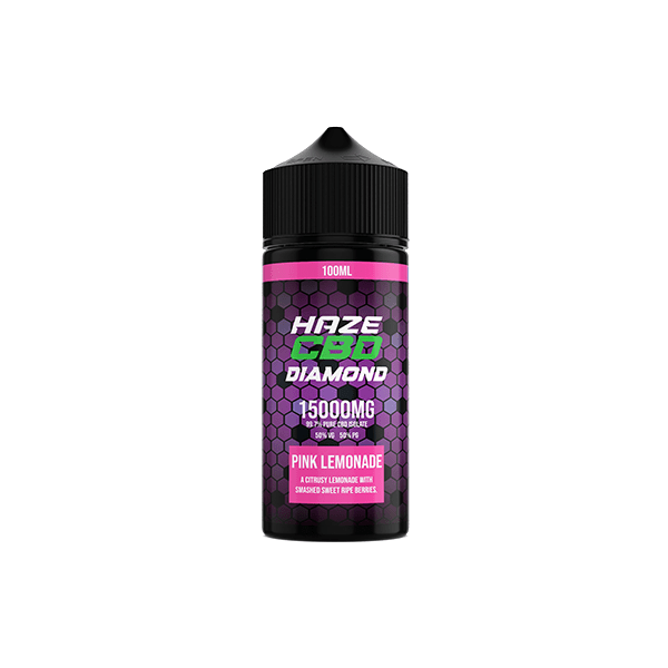 Haze CBD Diamond 15000mg CBD E - Liquid 100mlCBD ProductsHazeVaperr Shop
