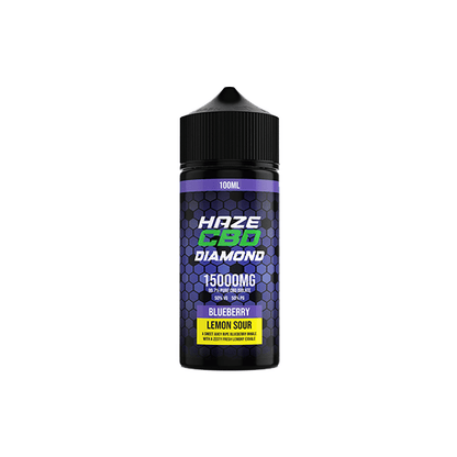 Haze CBD Diamond 15000mg CBD E - Liquid 100mlCBD ProductsHazeVaperr Shop