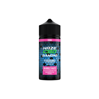 Haze CBD Diamond 15000mg CBD E - Liquid 100mlCBD ProductsHazeVaperr Shop