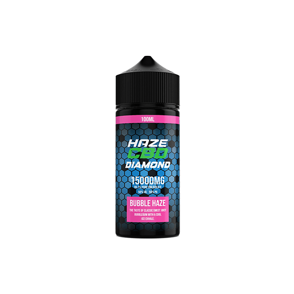 Haze CBD Diamond 15000mg CBD E - Liquid 100mlCBD ProductsHazeVaperr Shop