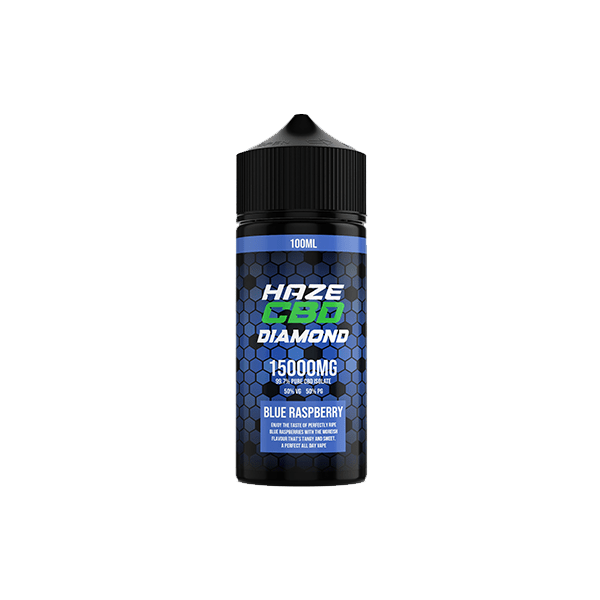 Haze CBD Diamond 15000mg CBD E - Liquid 100mlCBD ProductsHazeVaperr Shop