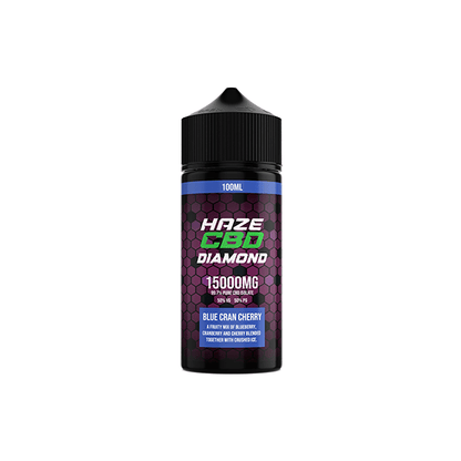 Haze CBD Diamond 15000mg CBD E - Liquid 100mlCBD ProductsHazeVaperr Shop