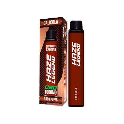 Haze Legend 1000mg CBD Disposable Vape Device 3500 PuffsCBD ProductsHazeVaperr Shop