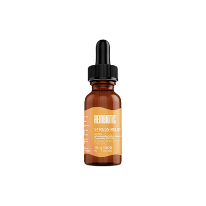Hembiotic 1000mg Broad - Spectrum Functional CBD Oil - 15mlCBD ProductsHembioticVaperr Shop