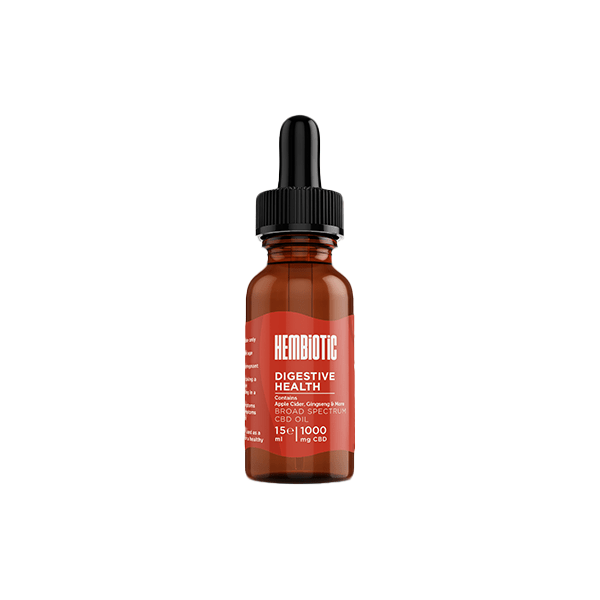 Hembiotic 1000mg Broad - Spectrum Functional CBD Oil - 15mlCBD ProductsHembioticVaperr Shop
