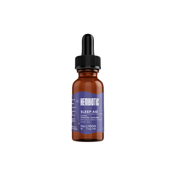 Hembiotic 1000mg Broad - Spectrum Functional CBD Oil - 15mlCBD ProductsHembioticVaperr Shop