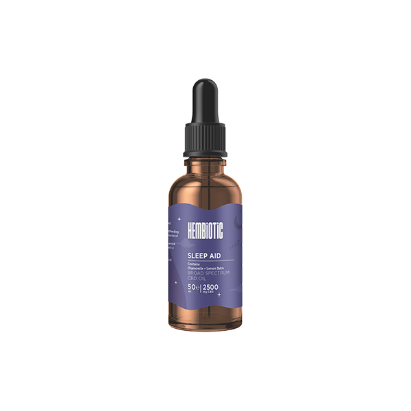 Hembiotic 2500mg Broad - Spectrum Bulk Functional CBD Oil - 50mlCBD ProductsHembioticVaperr Shop