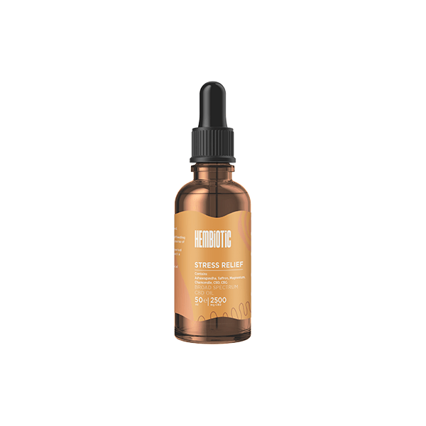Hembiotic 2500mg Broad - Spectrum Bulk Functional CBD Oil - 50mlCBD ProductsHembioticVaperr Shop