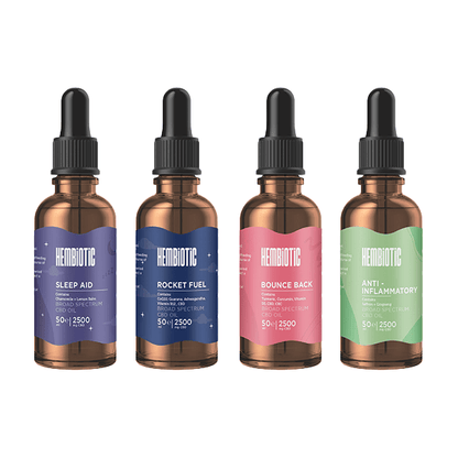 Hembiotic 2500mg Broad - Spectrum Bulk Functional CBD Oil - 50mlCBD ProductsHembioticVaperr Shop