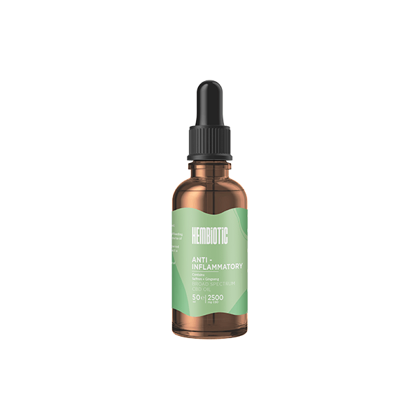 Hembiotic 2500mg Broad - Spectrum Bulk Functional CBD Oil - 50mlCBD ProductsHembioticVaperr Shop