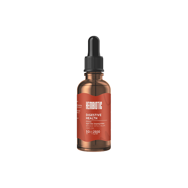 Hembiotic 2500mg Broad - Spectrum Bulk Functional CBD Oil - 50mlCBD ProductsHembioticVaperr Shop