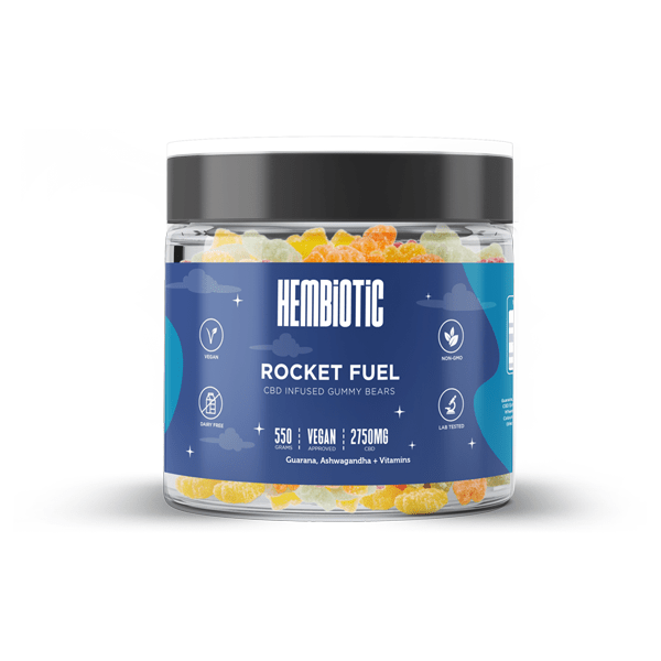 Hembiotic 2750mg Bulk Functional CBD Gummy Bears - 550gCBD ProductsHembioticVaperr Shop
