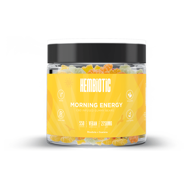 Hembiotic 2750mg Bulk Functional CBD Gummy Bears - 550gCBD ProductsHembioticVaperr Shop