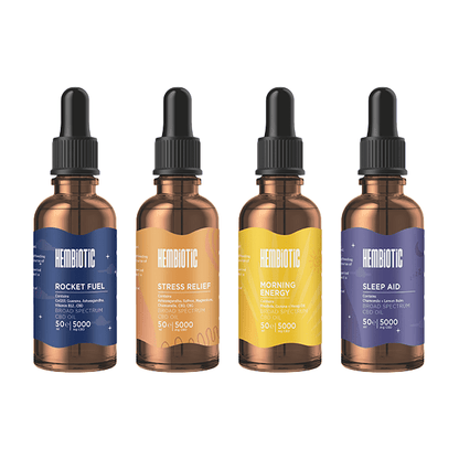 Hembiotic 5000mg Broad - Spectrum Bulk Functional CBD Oil - 50mlCBD ProductsHembioticVaperr Shop