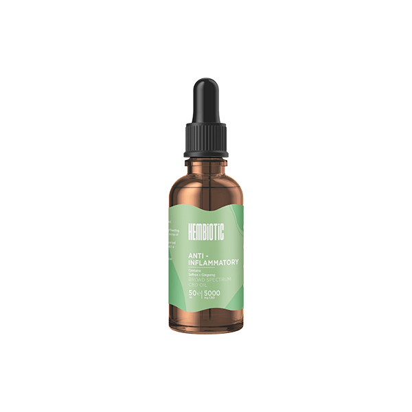 Hembiotic 5000mg Broad - Spectrum Bulk Functional CBD Oil - 50mlCBD ProductsHembioticVaperr Shop